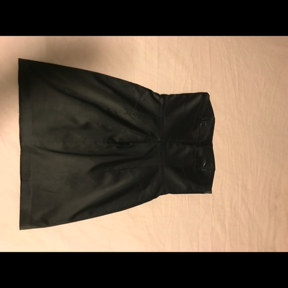 Black Satin Dress - Picture 4 of 4